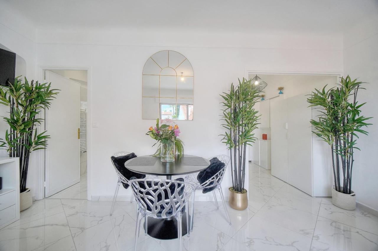 Studio Lumineux 200 M Des Plages A0B192 Cannes Exterior foto