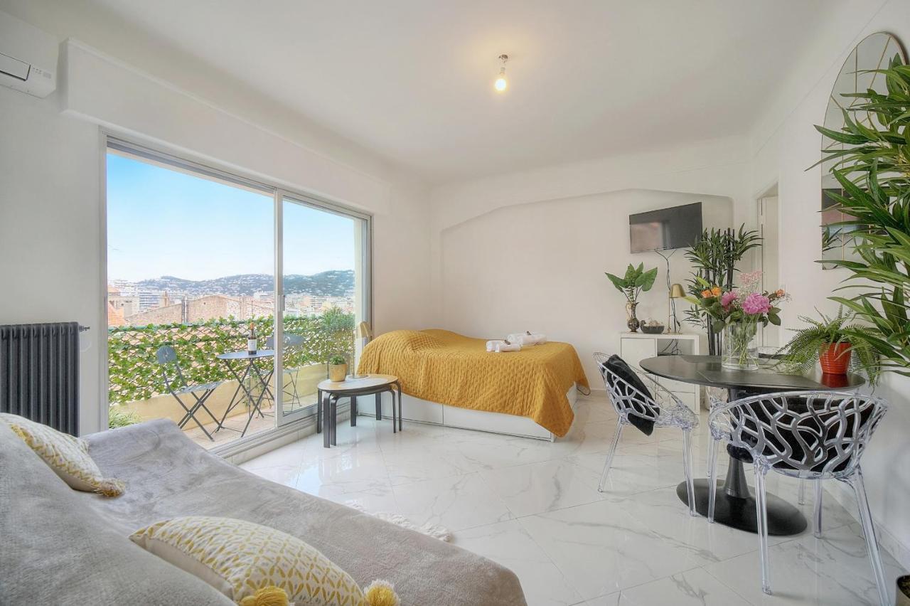 Studio Lumineux 200 M Des Plages A0B192 Cannes Exterior foto