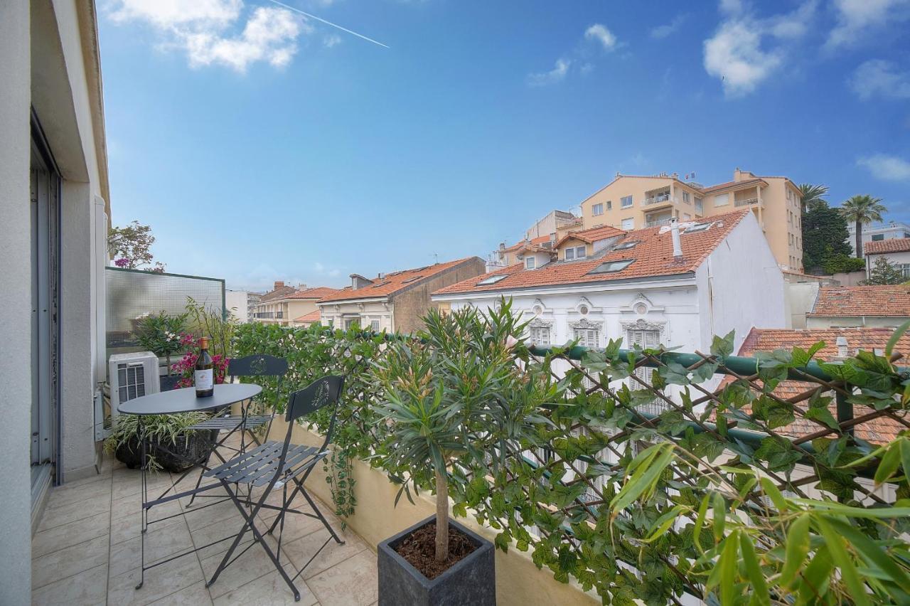 Studio Lumineux 200 M Des Plages A0B192 Cannes Exterior foto