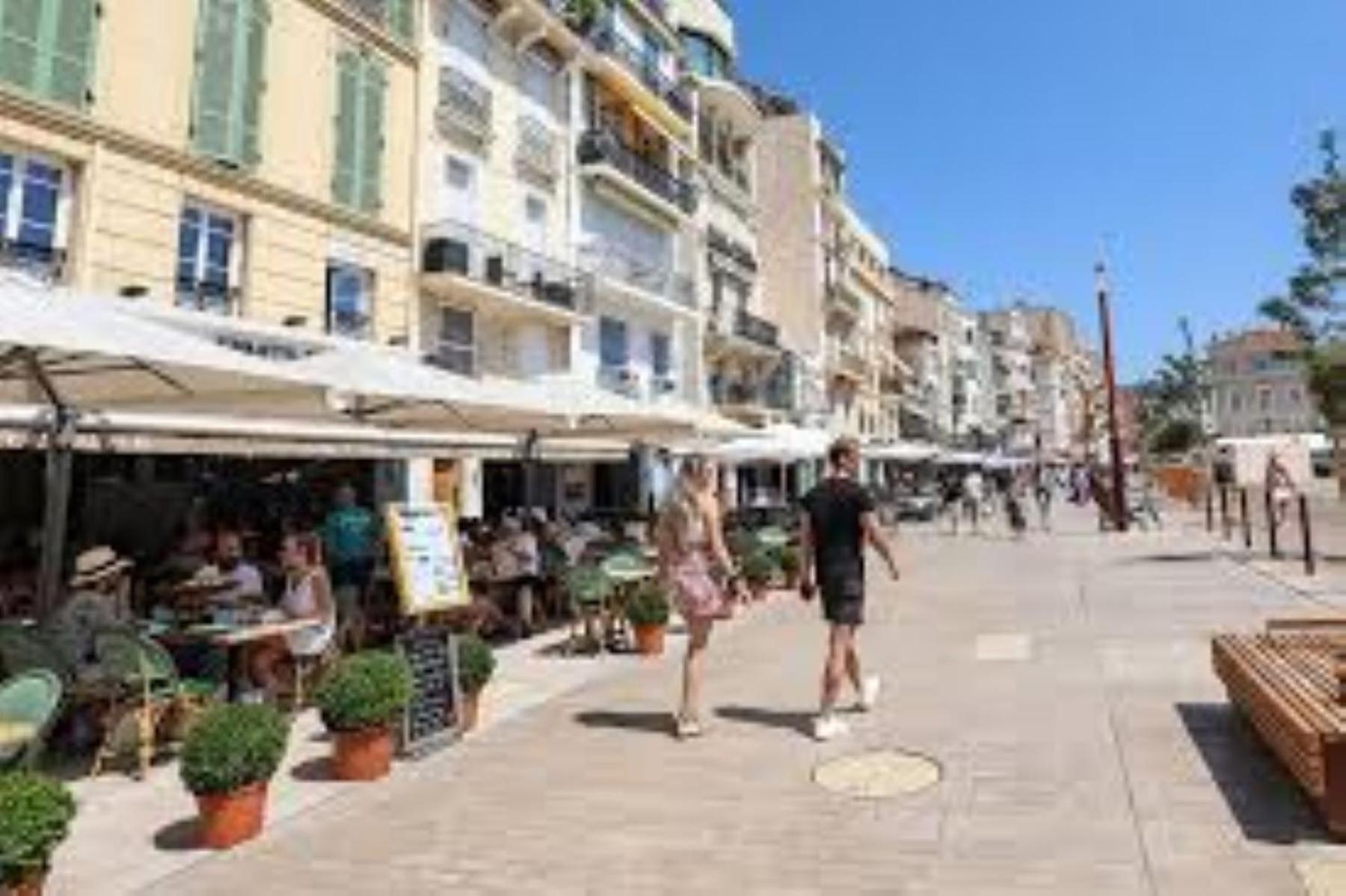 Studio Lumineux 200 M Des Plages A0B192 Cannes Exterior foto